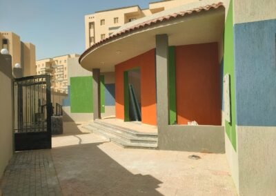 مشروع انشاء حضانه بمنطقه النرجس مدينه ١٥ مايو